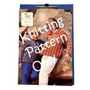New King Cole 2618 Discovery Lightweight Aran Child Jackets Knitting Pattern